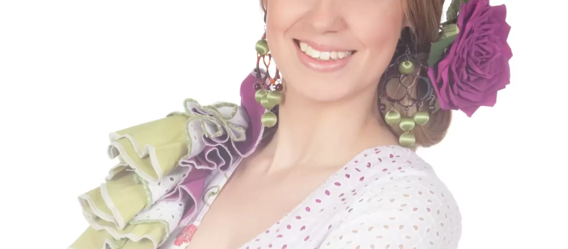 Peinados que combinan perfectectamente con vestido de huasa